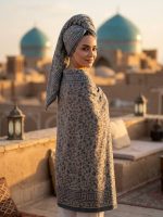 حوله استخری طرح ورساچه سایز 100در180