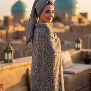 حوله استخری طرح ورساچه سایز 100در180