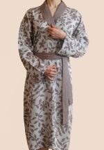 حوله تنپوش طرح گل بهاری - تصویر 9