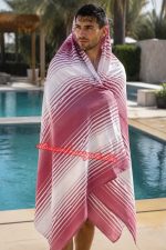 حوله حمام سایز 100در180 برند ابراهیمی طرح جدید - تصویر 6